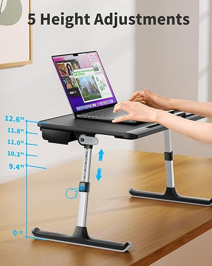 Large Height And Angle Adjustable Laptop Desk