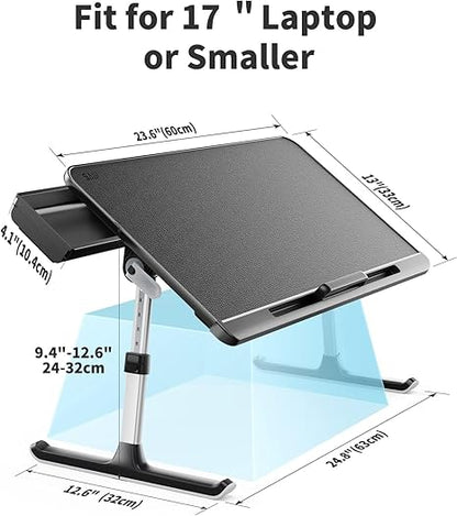 Large Height And Angle Adjustable Laptop Desk